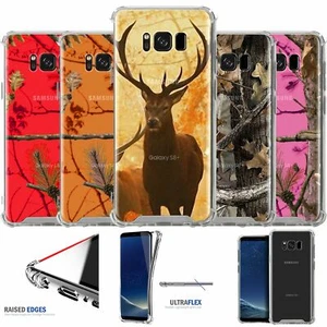 For Samsung Galaxy S8, Slim Fit Tough Clear Shock Bumper TPU Case SET5 - Picture 1 of 31