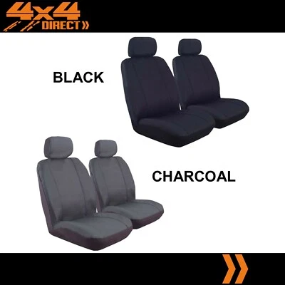 SINGLE ROW CUSTOM 9oz CANVAS SEAT COVERS FOR TOYOTA STARLET 96-98 - Image 1 of 4