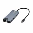 SIIG Mini DP 4K Video Dock w/ 2x USB 3.0, HDMI, DisplayPort, Micro USB, LAN Hub