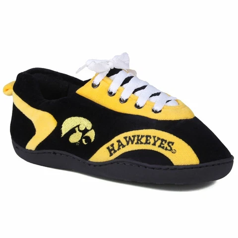 Iowa Hawkeyes All Around Rubber Soled Slippers Cover