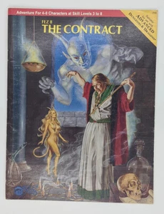 FEZ II: The Contract / AD&D 1a edición / En muy buen estado/f / sin usar - Imagen 1 de 5