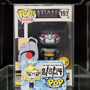 FUNKO POP! Heroes RARE Batman The Animated Series #193 Robot Chase [VAULTED] - Picture 1 of 7