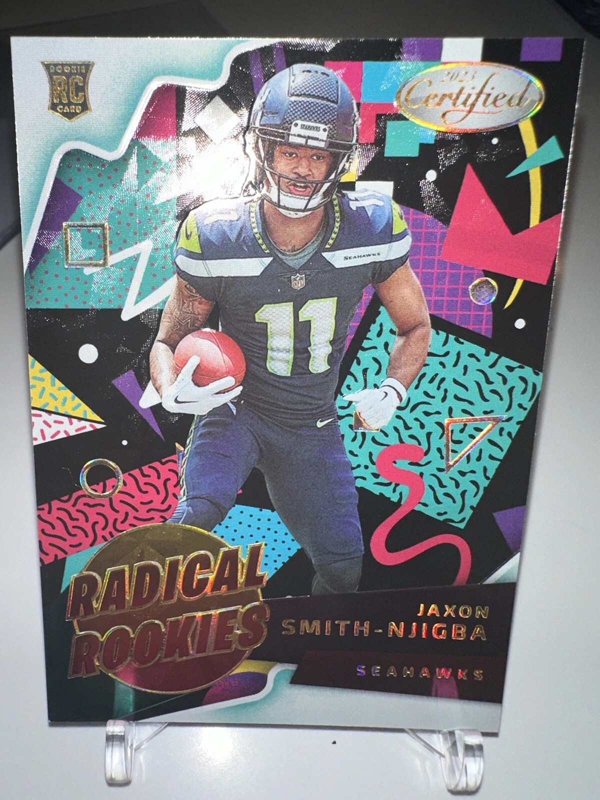 2023 PANINI CERTIFIED JAXON SMITH-NJIGBA RADICAL ROOKIES CASE HIT SSP ROOKIE !