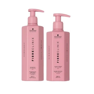 SCHWARZKOPF Kit Fibre Clinix Vibrancy Shampoo 300ml + Conditioner 250ml - Imagen 1 de 1