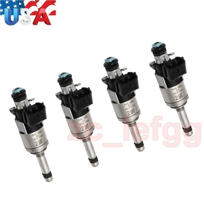4x NEW Fuel Injection Injectors For Mazda CX-5 CX-9 2016-2019 2.5L PY0113250 US - Image 1 of 4