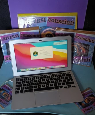 Macbook AIR A1465 11,6" 2015 I5 1,8Ghz 4gb 256gb nvme MACOSX BIGSUR - Immagine 1 di 4