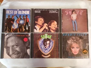 1980s CD Lot - 6 Titles - Blondie-Palmer-Costello-Tyler-Cougar-Simon&Garfunkel  - Picture 1 of 20