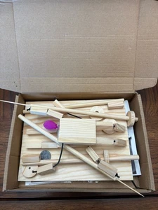 Balloon Bamboo Man Battle,2024 New Pop Wooden Fencing Puppets,Fun Wooden Bots... - Picture 1 of 4