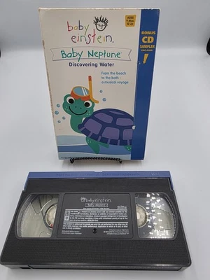 Baby Einstein Baby Neptune Discovering Water VHS NO CD Disney Ages 1 & Up  - Image 1 of 3