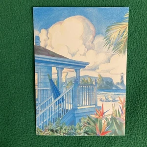 CLOSEOUT-Birthday Greeting Card “Wishing You Relaxing Moments…” - Picture 1 of 3