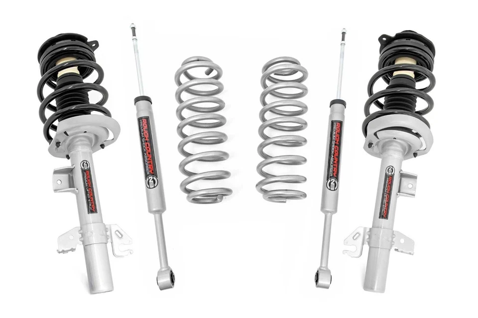 Rough Country 2" Lift Kit w/N3 Struts for 2014-2023 Jeep Cherokee KL - 60431 - Image 1 of 4