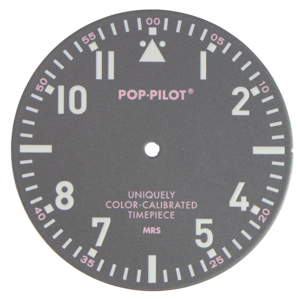 Dial for Miyota 2035 - POP-PILOT, gray 35.1 mm - Image 1 of 1