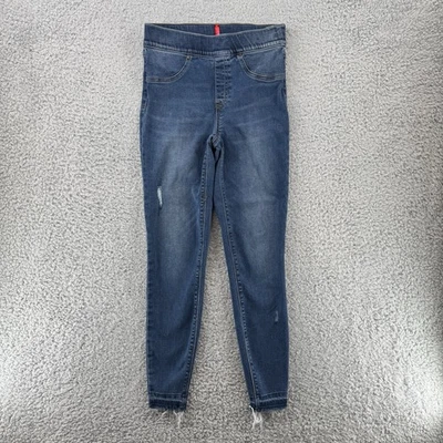 SPANX Women's Ankle Skinny Jeans, Medium Wash, Small Jeggings 20203R - Image 1 of 4