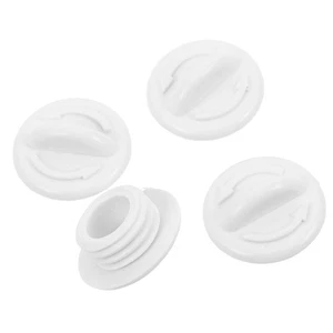  4 Piezas Tapones de Drenaje Tapones de Refrigerador Congelador Tapones de Tornillo de Repuesto - Imagen 1 de 9