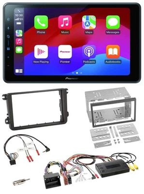 Pioneer Bluetooth 2DIN USB Lenkrad DAB Autoradio für VW T5 Golf Tiguan Touran 20 - Bild 1 von 4