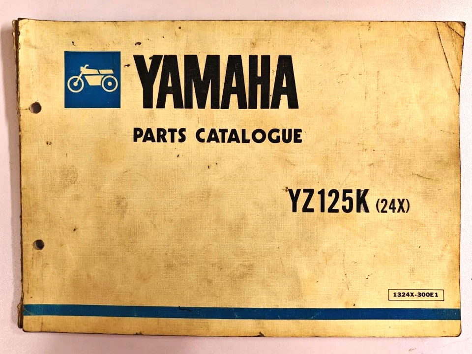 Yamaha YZ125K (24X)  1983 Spare Parts Catalogue,Teilekatalog,Catalogo di ricambi - Bild 1 von 1