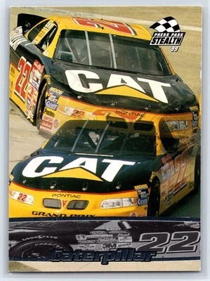 1999 Press Pass Stealth Caterpillar Bill Davis Racing #5 - Image 1 of 2