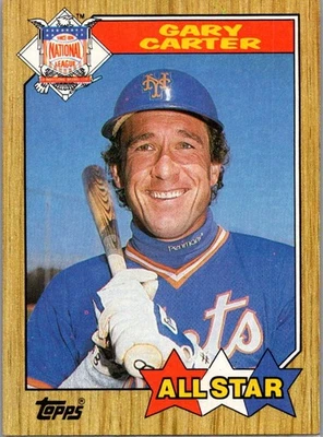 1987 Topps Gary Carter #602 New York Mets - Image 1 of 2