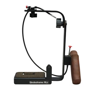 Stroboframe RLc Wooden Handle Camera Flash Bracket Frame - Picture 1 of 4