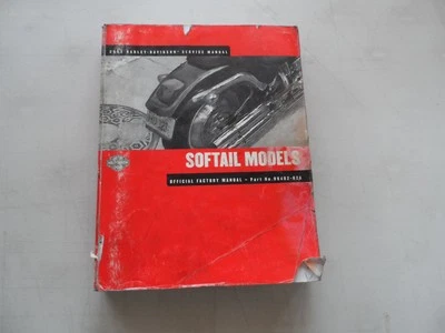 Manual de servicio 99482-02A Harley-Davidson Softail 2002 genuino usado Foto 1 de 4