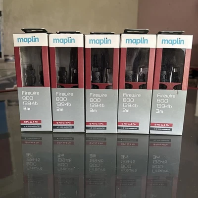 Certified Maplin Firewire 400 1394a 4 Pin To 4 Pin 3 Meters - Image 1 of 3