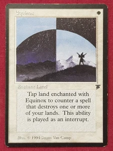 Magic The Gathering LEGENDS EQUINOX white card MTG - Picture 1 of 2