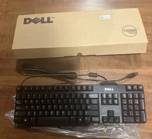 Dell USB Enhanced Slim Black Keyboard SK-8115 – Ergonomic 104-Key Design - Picture 1 of 4
