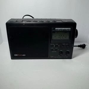 CC Radio Plus DX tragbares AM/FM Wetterwarnungen Radio tragbar schwarz funktioniert ohne ANT - Bild 1 von 7