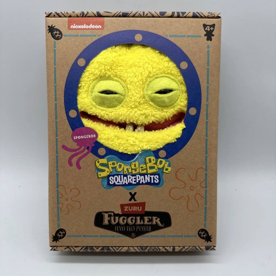 Fuggler Spongebob Squarepants 9" Plush - Spongebob