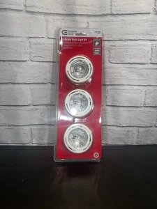 Commercial Electric 3-Light Xenon Task Plug In Light Kit 148 652 White ~ NEW - Picture 1 of 2