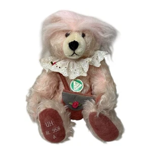Hermann Original Mohair Teddy Bear UH Nr. 958A Vintage Collectible Germany Tag - Picture 1 of 8