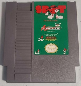 Spot The Video Game (Nintendo Entertainment System NES 1990) Untested
