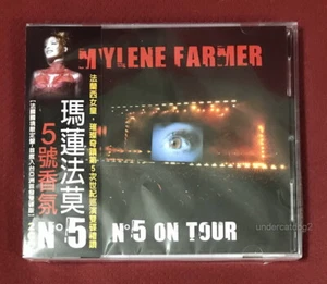Mylene Farmer Nº5 on Tour Taiwan 2-CD w/OBI (Made in Taiwan,2019 reissue ver.)N5 - Imagen 1 de 2