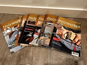 Holzwerken Magazine Lot Woodworking Hobby - Picture 1 of 5