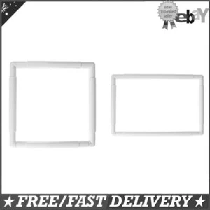 Cross Stitch Hoops Frames Rectangular Cross Stitch Hoop Sewing Tools 43.1x43.1cm - Picture 1 of 8