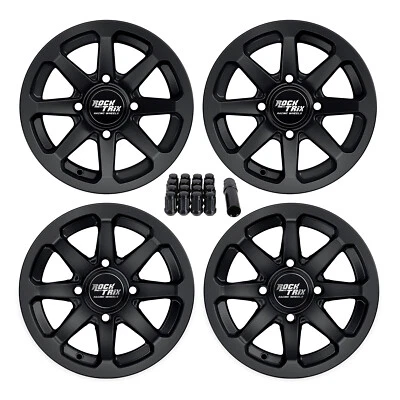 12" RockTrix RT102 ATV Wheels for Honda Rancher Foreman (SRA / SRA Solid Axle) Foto 1 de 4
