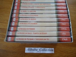 COFFRET LOT 10 DVD ** GUERRE REPORTAGE ** POLYGRAM ALGERIE MIDWAY JOUR j VERDUN - Foto 1 di 5