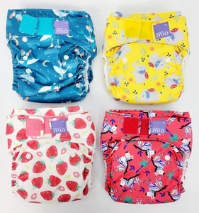 Bambino Mio Miosolo Classic All-In-One Cloth Diaper Bundle (Set of 4) - Picture 1 of 5