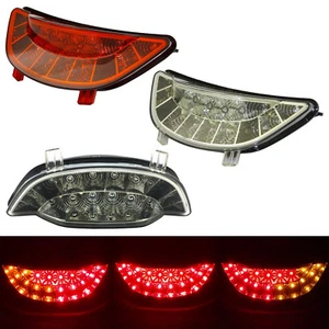 Chrome Led Tail Turn Signals Light For 2009-2018 YAMAHA V-Max Vmax 1700 VMX1700 - Picture 1 of 17