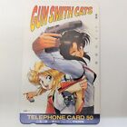 Gun Smith Cats Japanese Telephone Card, Limited Edition, Kenichi Sonoda,Movic,