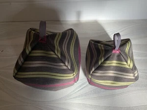 Supporto XL Stripe iPad Pro cuscino tablet Beanbag supporto Kindle scrivania ordinato - Foto 1 di 4
