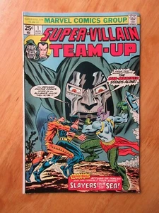 Marvel SUPER-VILLAIN TEAM-UP #1 (1975) **Insanely Bright & Glossy!** (VF-) - Picture 1 of 4