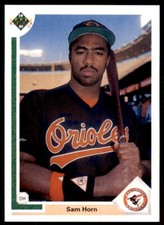 1991 Upper Deck Sam Horn Baseball Cards #530
