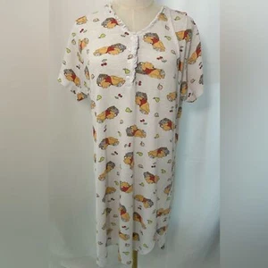 VTG 90s WINNIE THE POOH 100 ACRE COLLECTION Nightgown SIZE M - Picture 1 of 6