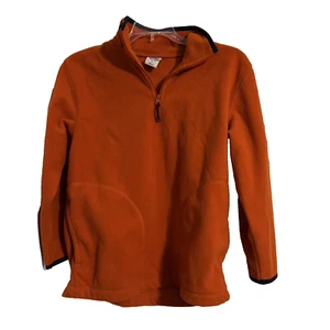 Boy's S Long-Sleeve Quarter-Zip Microfleece Sweatshirt for ski or winter play - Picture 1 of 2