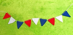PATRÓN DE TEJIDO - Royal British Jubilee Bandera guirnalda Decoración 1,5 m - Imagen 1 de 1