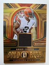 Amari Cooper, Cleveland Browns, Gold Rush, Patch, NFL, Football, 237/299