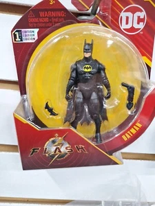 DC Flash Keaton Batman 4" inch action figure Spin Master 2022 New FIRST EDITION - Picture 1 of 3
