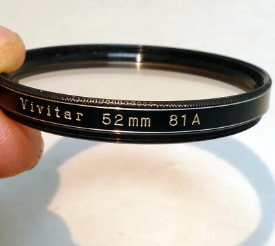 Vivitar 52mm Filter Warming 81A - Image 1 of 4