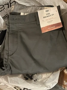 Dockers Mens Sz 36x30 Slim Tapered Green Dress Pants New - Picture 1 of 6